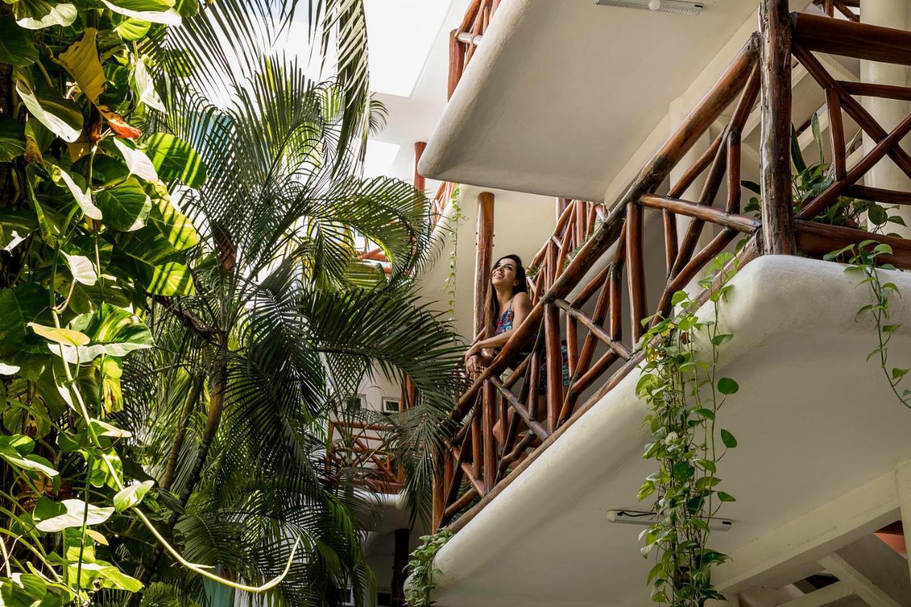 Selva Y Mar Apart Hotel Playa del Carmen Bagian luar foto
