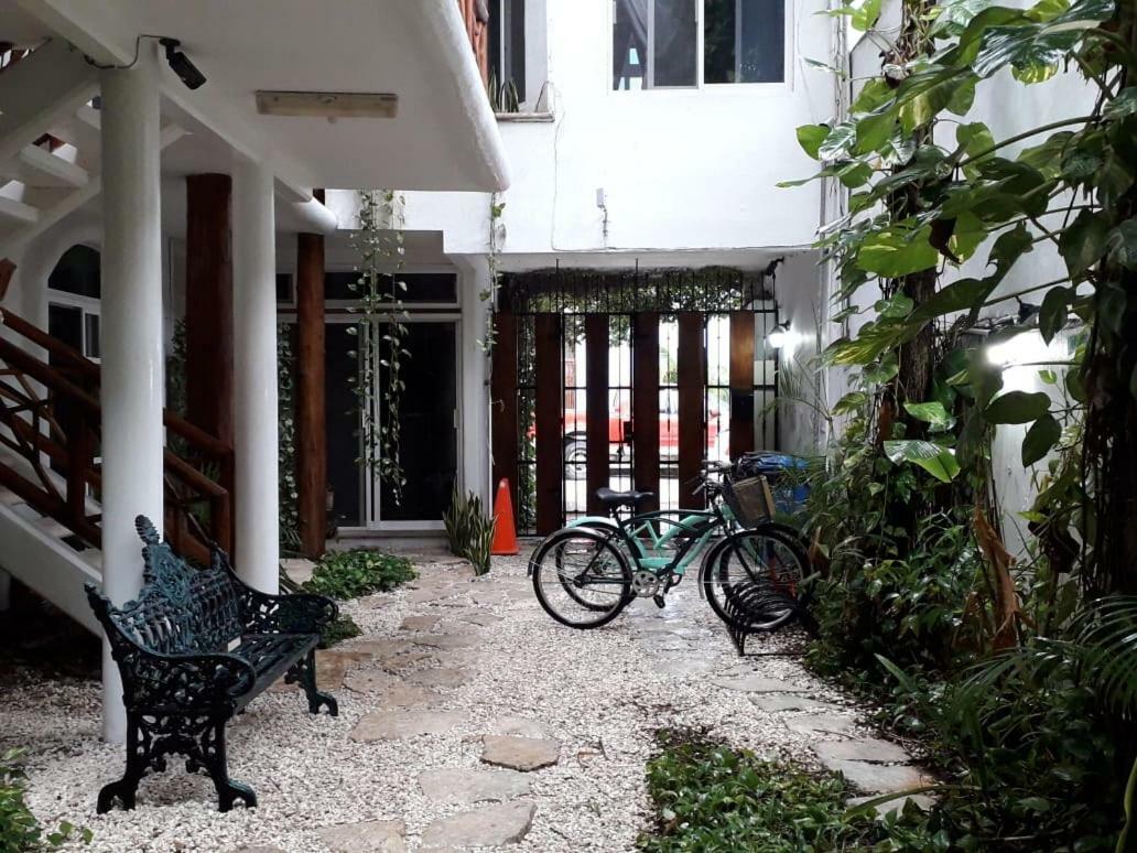 Selva Y Mar Apart Hotel Playa del Carmen Bagian luar foto